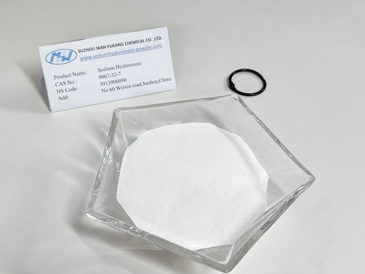 High Assay Food Grade Natriumhyaluronate Poeder Vochtinbrengend hyaluronzuur