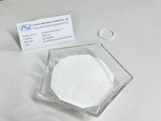 Test boven 95% oogdruppels Natriumhyaluronate poeder Hoge zuiverheid