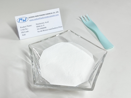Wit Pure Hyaluronic Acid Powder EP Standard Verlicht Symptomen van Droge Oog