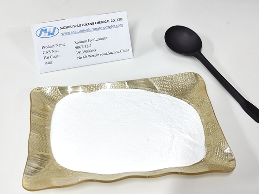 Cosmetische grondstoffen Natriumhyaluronate poeder Gemiddeld moleculair gewicht