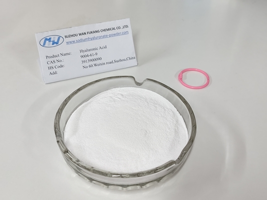 Functioneel ingrediënt Hyaluronzuur van levensmiddelenkwaliteit Wit poeder