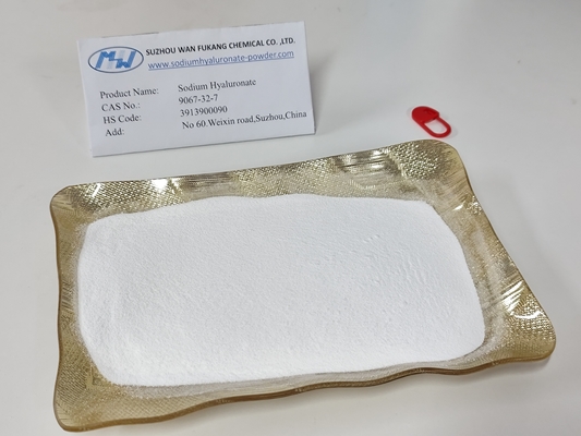 CAS nr. 9067-32-7 Hoge zuiverheid wit natriumhyaluronate voor ogen