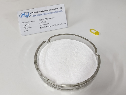 9067 32 7 Safe Eye Drop Grade Sodium Hyaluronate Powder Lage Bacteriële Endotoxine