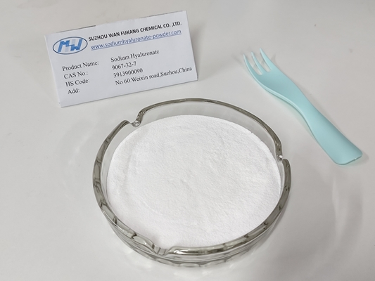 Microbiële fermentatie ≥93% Natriumhyaluronatepoeder voor veilige, stabiele voedingsmiddelen
