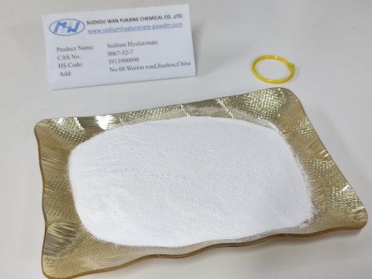Oogdruppels Natriumhyaluronate Wit poeder Microbiële fermentatie